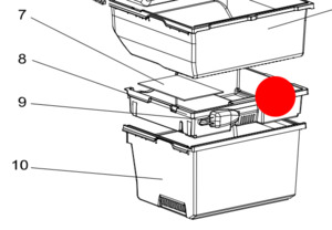 Mitsubishi Freezer Case Draw Up CGX492EP CX450ER LX442EX