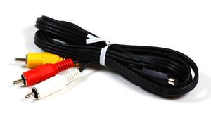 Products: Camera A/V Cable 183820511 for DCR-DVD602E / DCR-HC21E / DCR-HC52E – Suitable for Sony