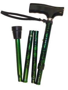 Goldfern Folding T-Handle Stick - Hue - Tetoko