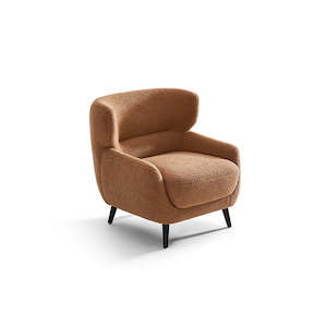 Armchair: Dory Armchair |  Fabric｜Warm Caramel Brown