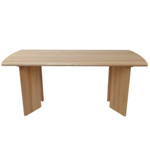 TERRA Wooden Dining Table | Solid Ash Wood | Natural