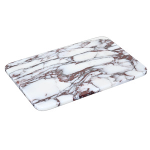 Accessories: Flat Marble Tray | Calacatta Violet
