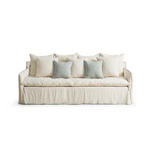 EIRA 2 Seater Fabric Sofa | Oatmeal White | 2220mmX1030mm