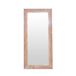 MAIYA Full Length Mirror | Natural Marble | Cream Rose