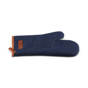 Oven Mitts And Potholders: Le Creuset Oven Mitt Dark Blue Denim