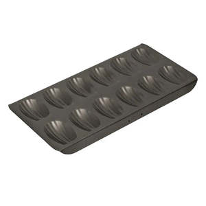 Muffin Cupcake Trays: Bakemaster Non-Stick Madeleine Pan - 12 Cup