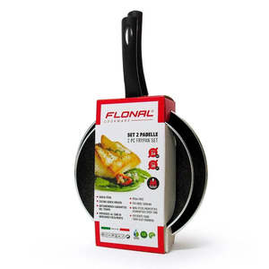 Flonal Padelle 2 Piece Fry Pan Set - 24cm & 28cm