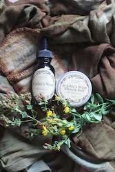 Wild Creations: Wild Ruatiti & St John's Wort Giftpack ~ Pouch + Balm + Oil