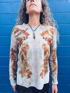 Gum blue jersey  - cashmere S/M