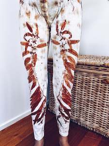 Eucalyptus Leggings ~ Merino ~ XL/16 ~ New