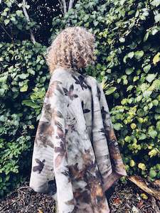 Wool Blanket Wrap/Scarf/Poncho ~ Liquid Amber