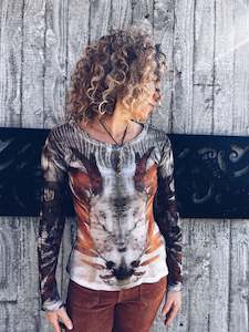 Plant Dyed Merino Wool: Thread Journeys Long sleeve ~ Merino ~ MTO ~ Your size