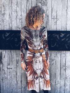 Plant Dyed Merino Wool: Thread Journeys Dress ~ Merino ~ MTO ~ Your size