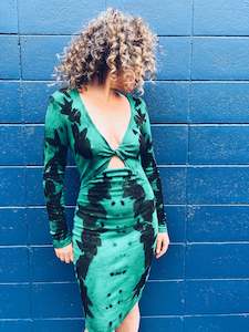 Plant Dyed Merino Wool: Wild Mermaid Dress ~ Merino ~ XS/S