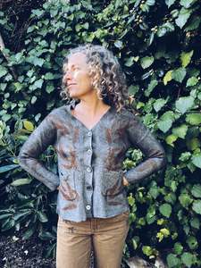 Sale: Cashmere Medicine Cardy ~ Cashmere ~ XS/S