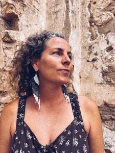 Thread Journeys: Clay Beaded Earrings ~ Handmade in Guatemala