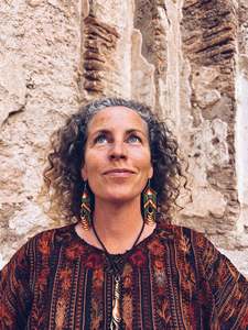 Thread Journeys: Green Glass Beaded Earrings ~ Handmade in Guatemala