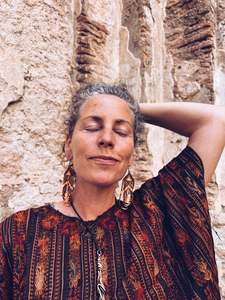 Thread Journeys: Bronze color Glass Beaded Earrings ~ Handmade in Guatemala