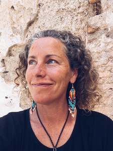 Thread Journeys: Multicolor Glass Beaded Earrings ~ Handmade in Guatemala