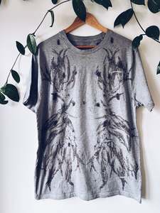Grey ~ Men's / Unisex Tee ~ Organic Cotton XL