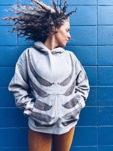 Mens Unisex: Unisex Grey Hoody ~ Cotton ~ L ~ NEW