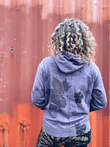 Autumn Purple Hoody ~ Cotton ~ S ~ NEW