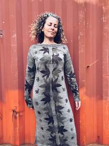 Liquid Amber Dress ~ Merino ~ M