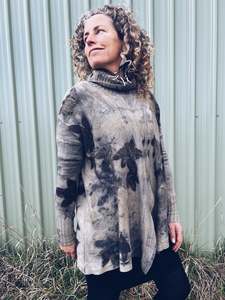 Plant Dyed Merino Wool: Wild Liquid Amber Jersey ~ Merino Wool ~ L