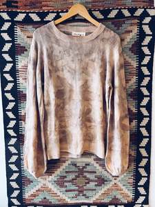 Blush Cashmere Jersey ~ Cashmere Wool ~ L/XL ~ NEW