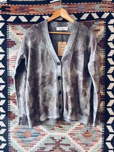 Grey Cashmere Cardigan ~ Cashmere Wool ~ S/M/L ~ NEW