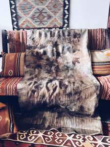 Wool Blanket Wraps Ponchos: NZ Wool Blanket ~ Single ~ Liquid Amber