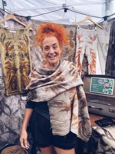 Wool Blanket Wrap/Scarf/Poncho ~ Eucalyptus