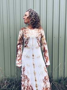 Wild Fire Dress ~ Merino ~ L