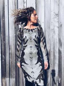 Wild Eucalyptus Dress ~ Merino ~ S/M