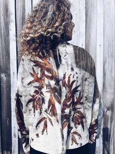 Firey Eucalyptus Jersey ~ Cashmere Wool ~ L/XL ~ NEW