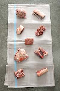 Homegrown Farm Fresh Meats: Gourmet Lamb Box (Half)