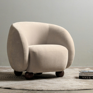 Chairs: Margot Armchair- Sand