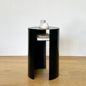 Tables: Waipuna Table – Stainless Steel - BLACK