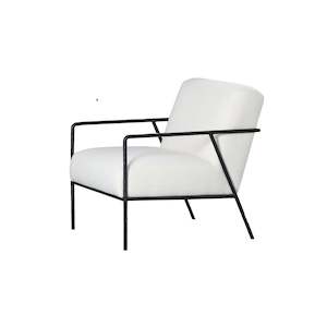 Spring Savings: Slim Frame Boucle Chair