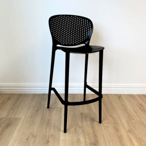 Finn Barstool- Black- Set of 4