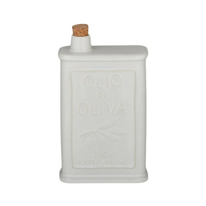 New: Olio Ceramic Oil Bottle Ivory