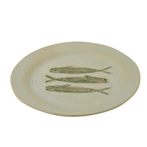 Riva Round Ceramic Serving Plate