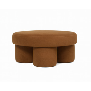 New: Lume Ottoman- Walnut
