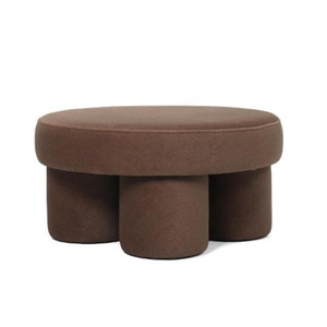 Lume Ottoman- Chocolate