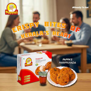 Frozen Snacks: Pappas Parippuvada 400gm