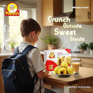 Frozen Snacks: Pappas Sughiyan 400g