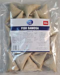 Frozen Snacks: Tasty Delight Fish Samosa 500g