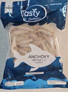 Frozen Snacks: Tasty Delight Anchovy Small 1 kg