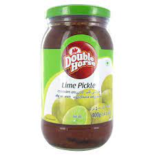 Pickles And Chutney Powders: Double Horse Lime Pickle 400g