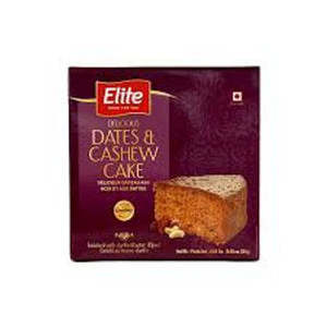 All: ELITE DATES AND CASHEW CAKE 600GM